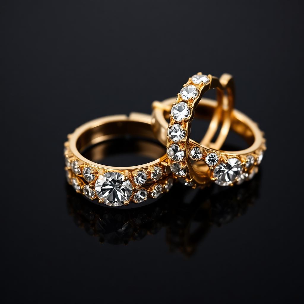 Cercei Hoops Diamond
