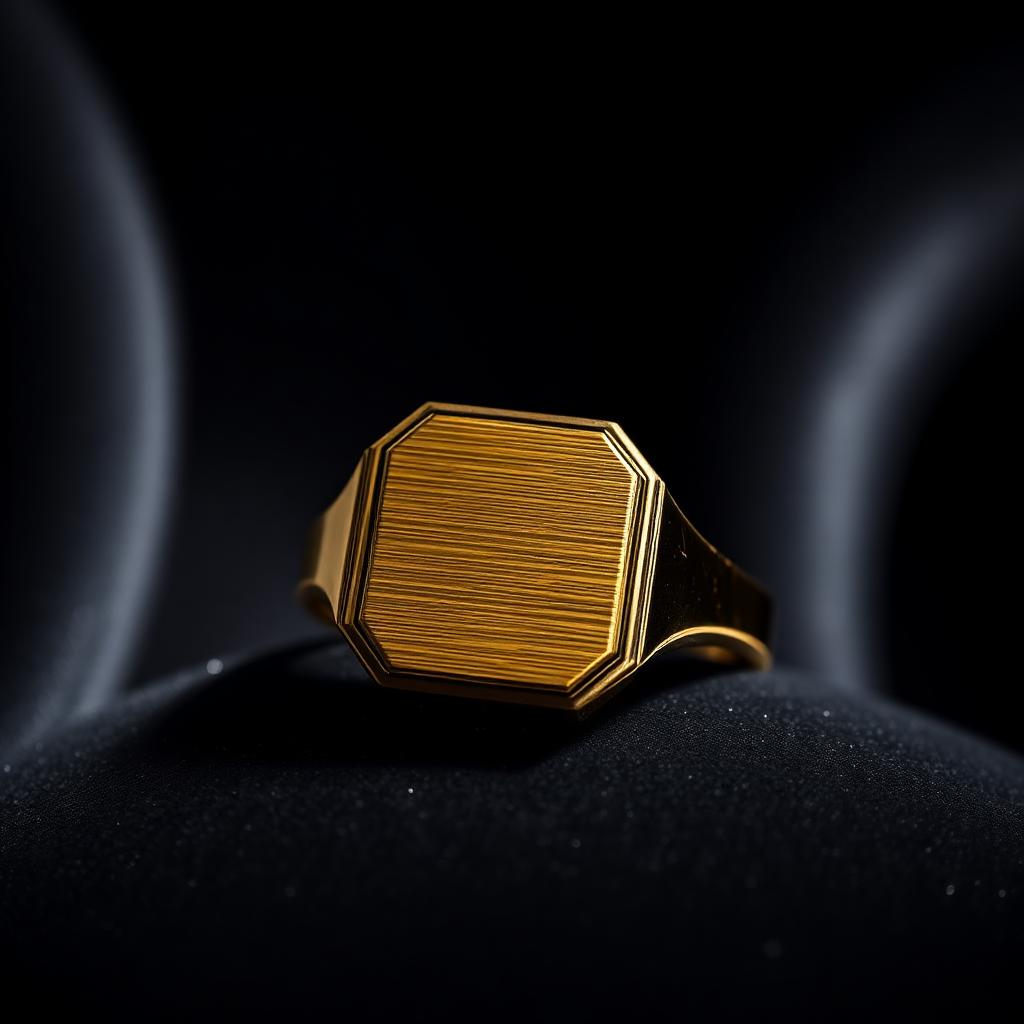 Inel Signet Aur